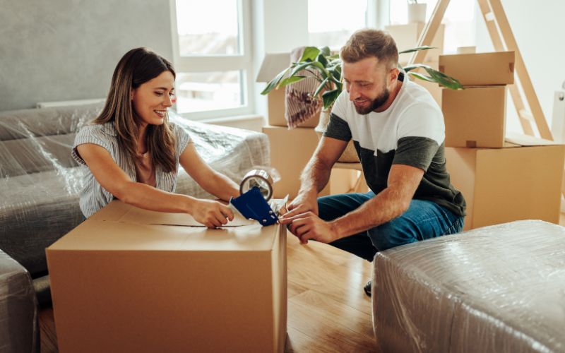 przeprowadzka - pakowanie